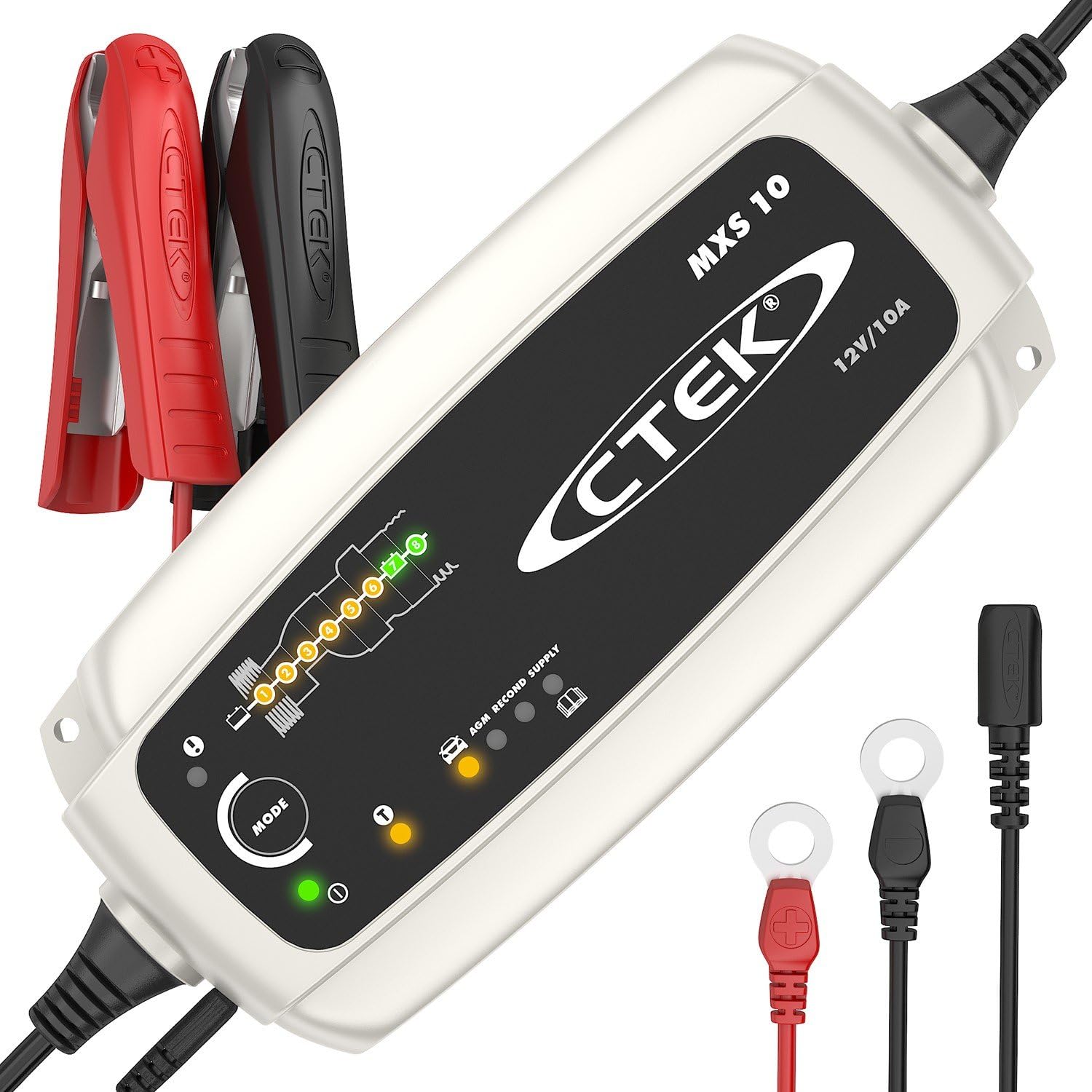 CTEK Multi MXS 10 10A 12V 8Stage Battery Charger Conditioner Amazon