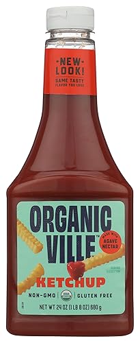 Organicville - Ketchup orgánico - 24 onzas.