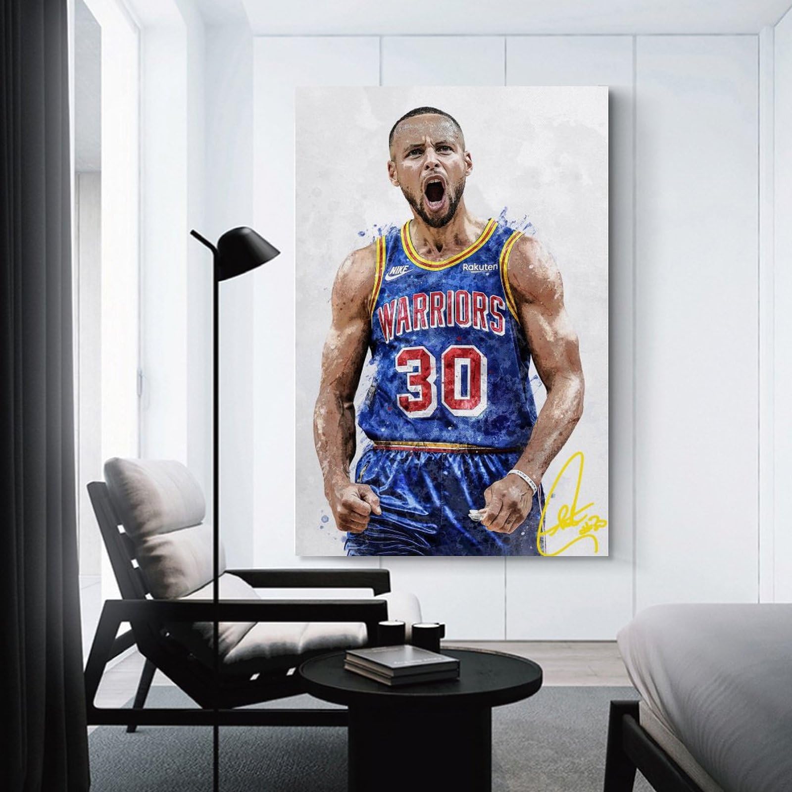 Amazon.com: Stephen Curry Signed Poster Poster Art Decor Painting