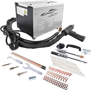 3800A Spot Dent Puller Welder Welding Machine Car Body Dent Remover Tool 220V 7 Modes GLOSSY AUTO PARTS