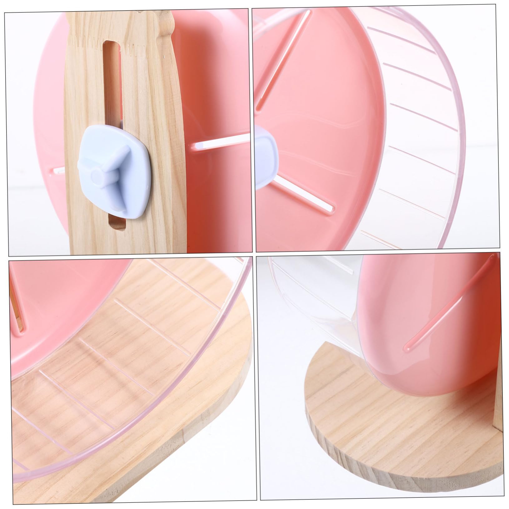 BESTonZON Roue Silencieuse pour Hamster Chinchilla Et Rat Roue Exercice Stable Au Sol Accessoire pour Cage à Petits Animaux