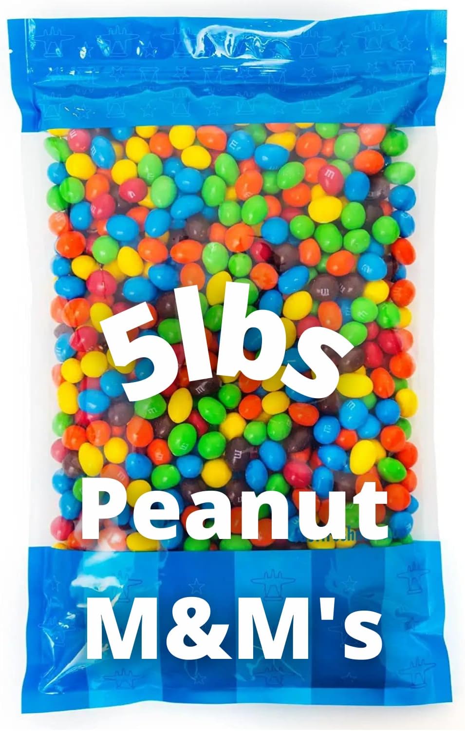 5lb Bulk Peanut M&M - Perfect for Vending Machine/ Office Candy for Home.