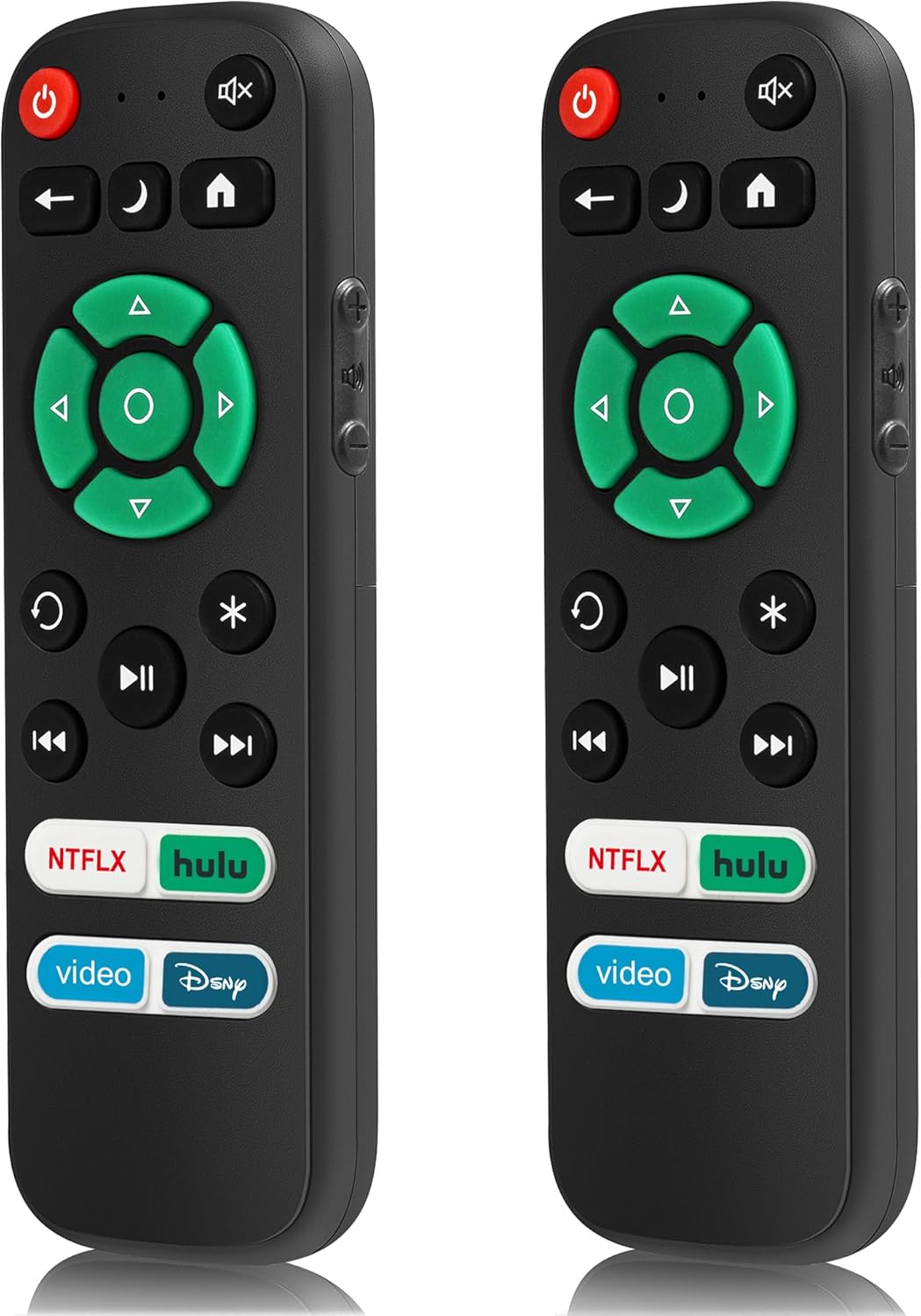 2 Pack Replacement Remote Control Only for Roku TV,...