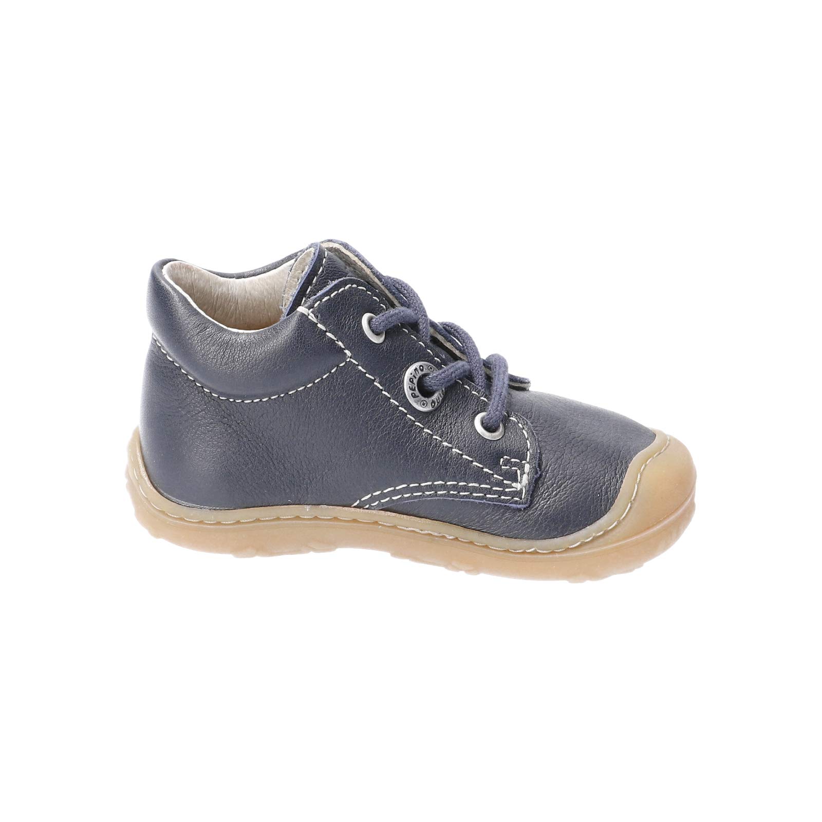 RICOSTA Jungen und Mädchen Lauflernschuhe Cory von Pepino, Mittel - für mittelkräftige Füße geeignet (WMS),Blau (Nautic) (171), 21 EU