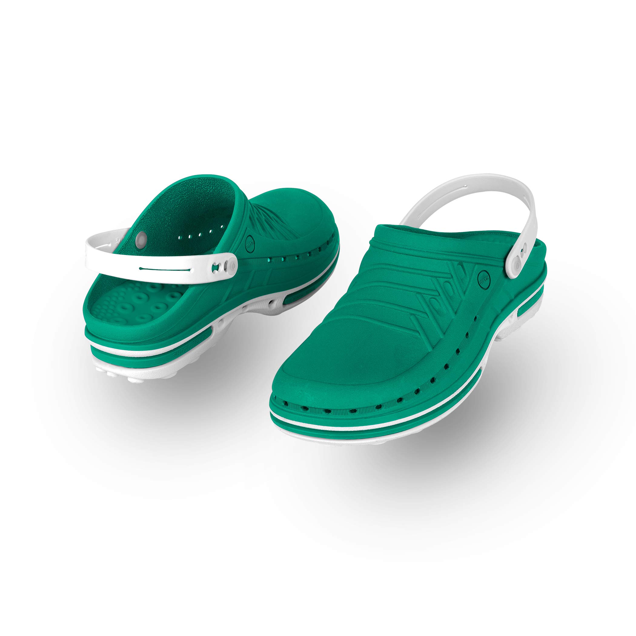 WOCK Clog con Cinturino e Steri-Tech Soletta, Zoccoli Sterilizzabili e Traspiranti per Donna e Uomo, Autoclavabili Fino a 134°C