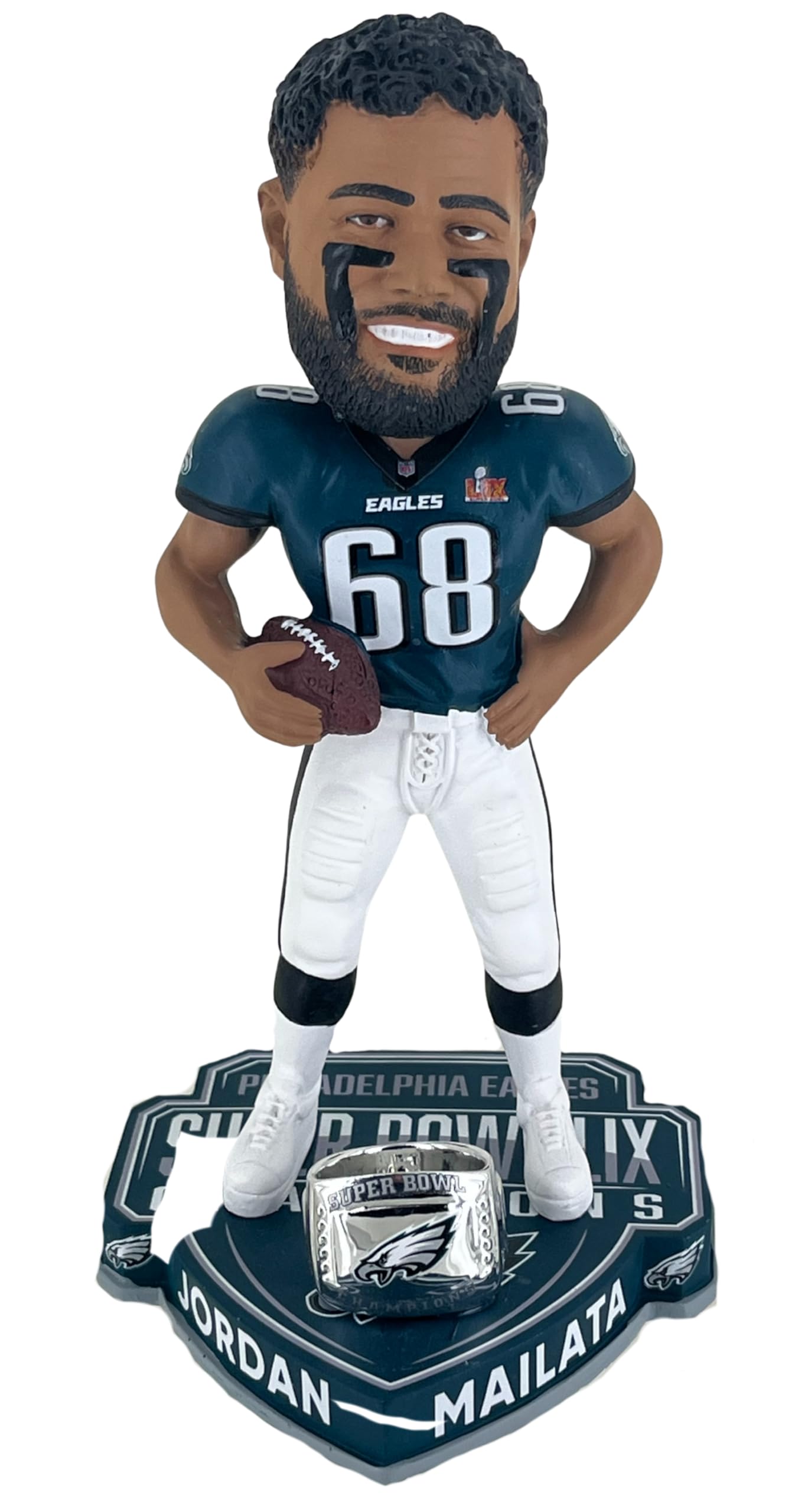 Amazon.com: Jordan Mailata Philadelphia Eagles Super Bowl LIX