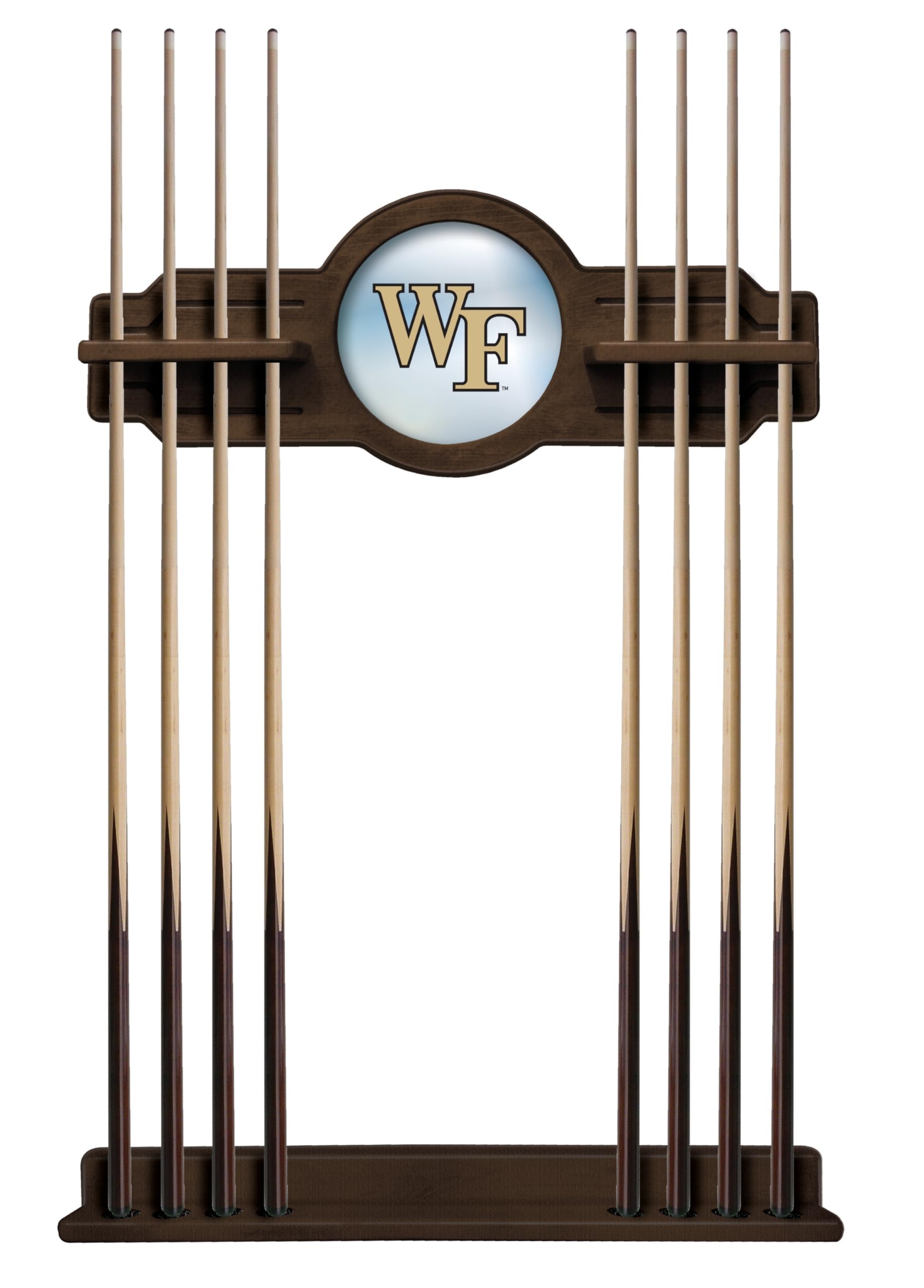 Wake Forest Cue Rack in Navajo Finish by Holland Bar Stool