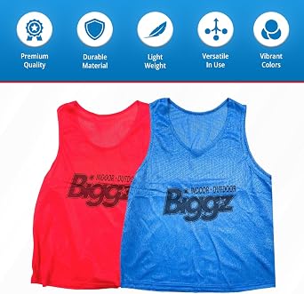 Biggz Mesh Colored Vests