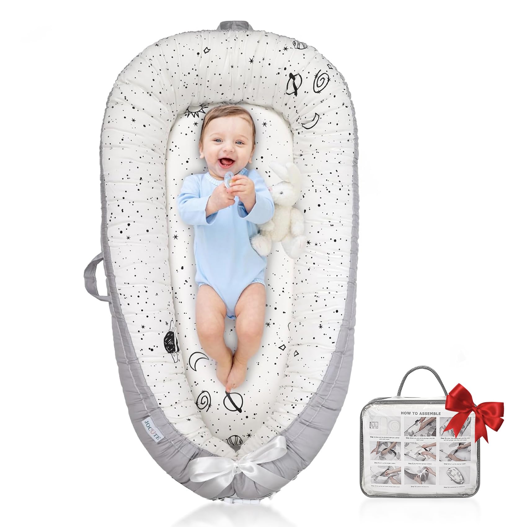 Baby Lounger Baby Travel Nest Moses Basket Baby Nest Bed With
