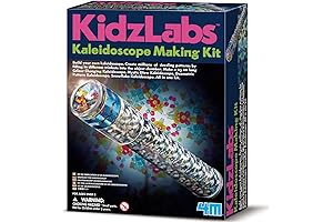 Kidzlabs Kaleidoscope Making Kit: Explore the wonders of light and optics with...