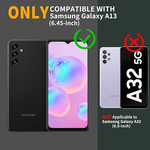 Miniatura 2 de DUOPAL Funda para Samsung Galaxy A13 5G  4G, protección de grado militar a prueba de golpes con protector de pantalla HD de vidrio templado y