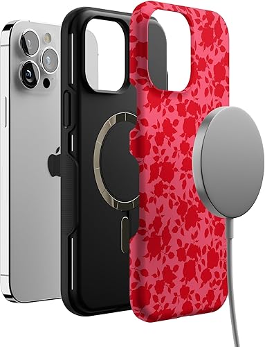 Miniatura 1467 de Casely Funda para iPhone 13 Pro Max Jardín dorado Floral de girasol amarillo Compatible con MagSafe Diseño protector audaz Jardín Dorado