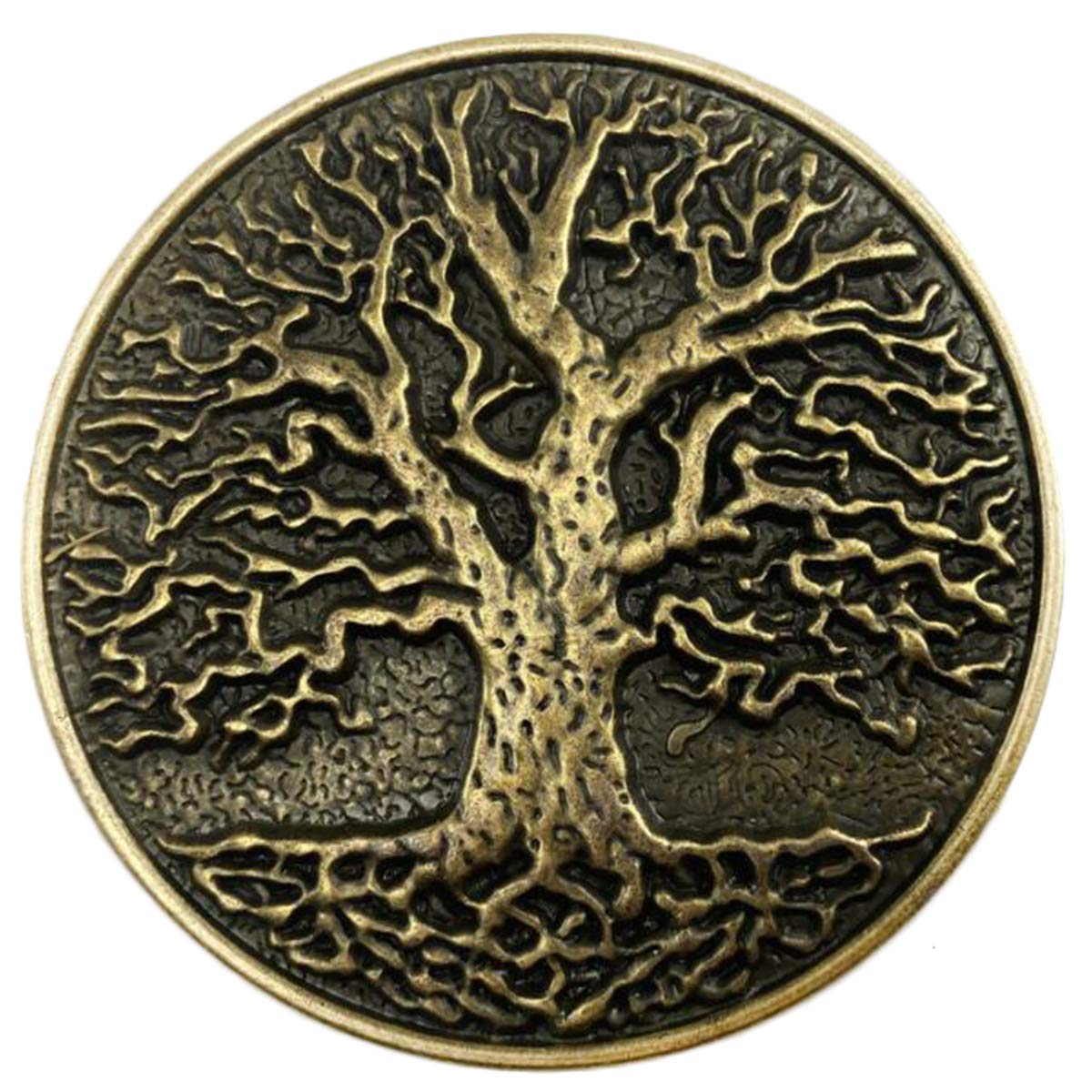 Daisybaby Men's Style 1 Novelty Celtic Tree Of Life Belt Buckle Simple Western Cowboy Belt Buckles