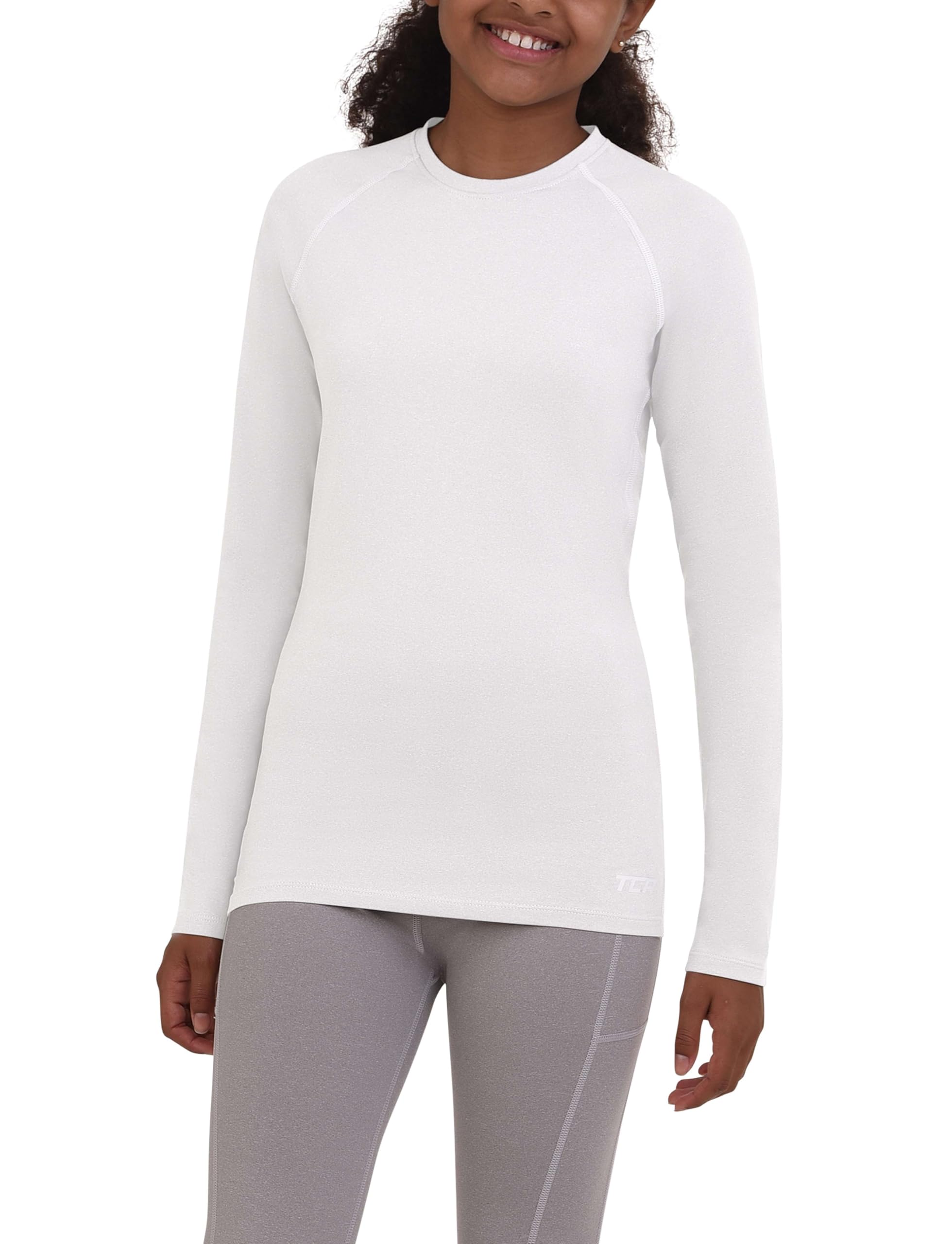 TCA Camiseta de Manga Larga de Entrenamiento SuperThermal para Niñas