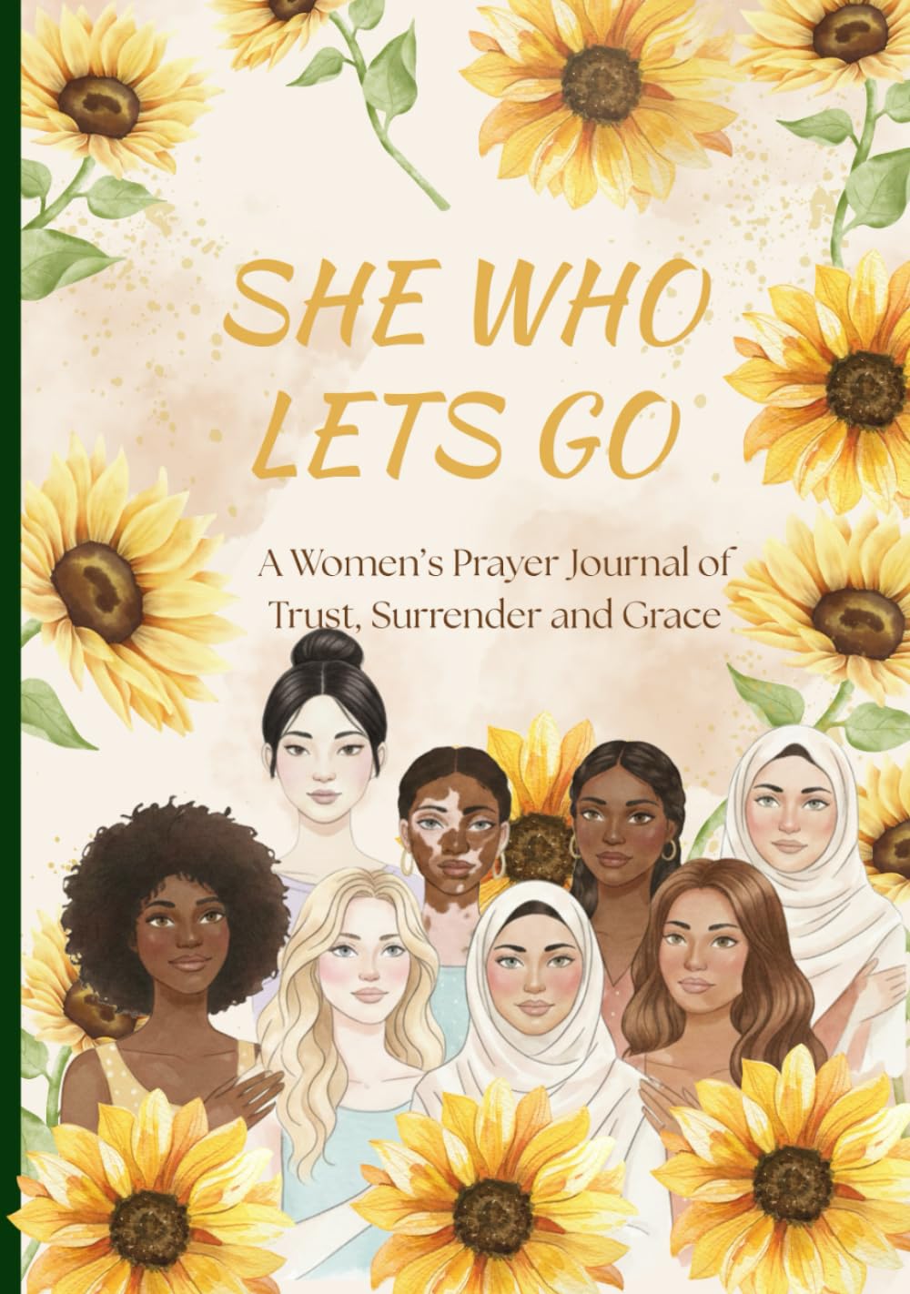 She Who Lets Go: A Women's Prayer Journal of Trust, Surrender and Grace      Hardcover – Large Print, January 15, 2026