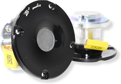B2 Audio Rage Series Pair of 40 Watt RMS 1" 4-Ohm Shallow Mount Compression Drivers w/Horn
