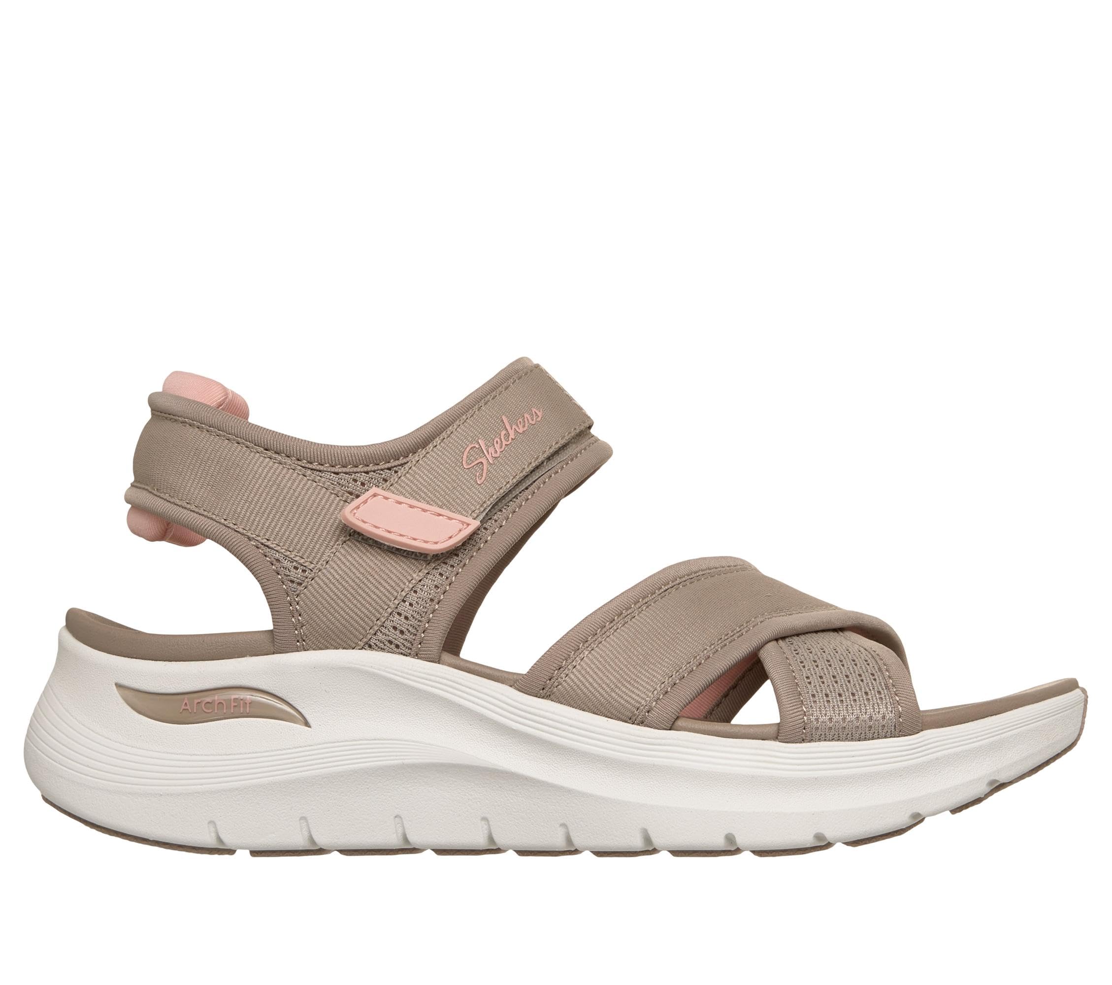 Skechers ARCH FIT 2.0 SANDAL - FEELIN' BRIGHT SANDALIAS DE CUÑA Mujer