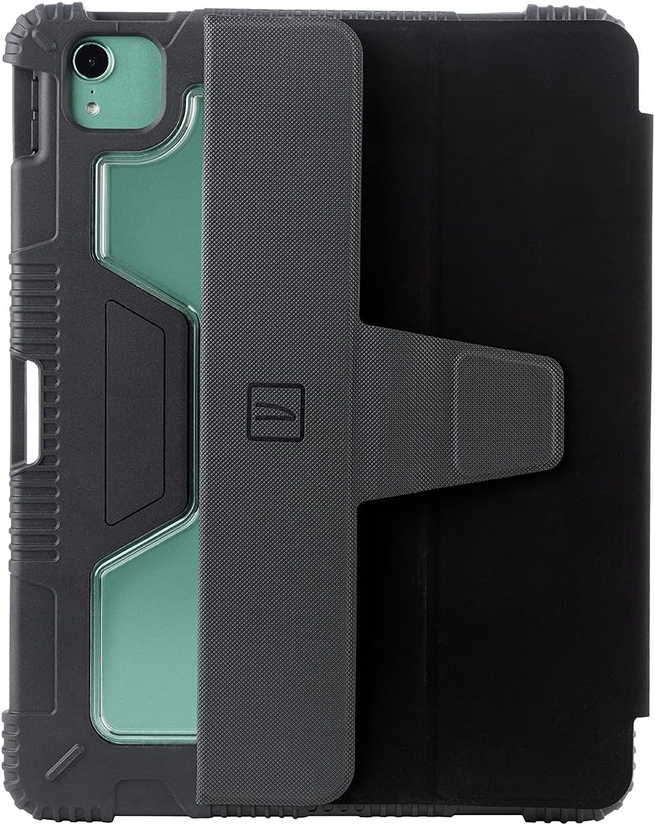TUCANO EDUCO Rugged Protective Case Compatible with 10.9” iPad Air 2020 and 11" iPad Pro, Apple Pencil Slots for Charging and Storing, Ideal for E-Learning Military Grade