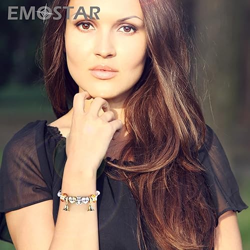 Miniatura 6 de Juego de dijes con texto en inglés "I Love You" para mujer, pulseras Pandora para mujer, dijes de corazón para mamá y la mejor mamá, juego de joyas