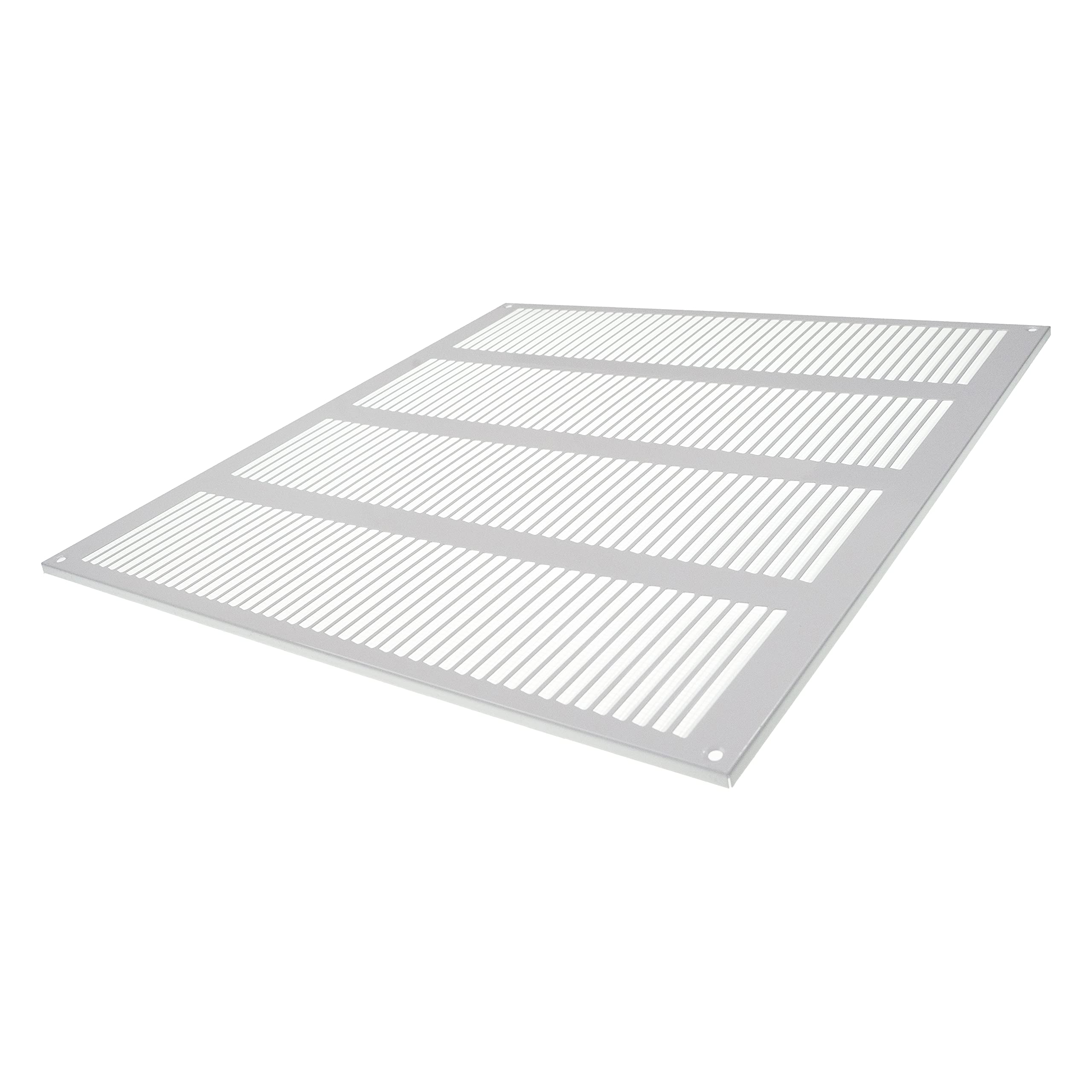Vent Systems Griglia di ventilazione bianca con zanzariera, 400 x 400 mm Applicazioni impiantistica riscaldamento, raffreddamento e ventilazione Griglia di ventilazione per interno ed esterno