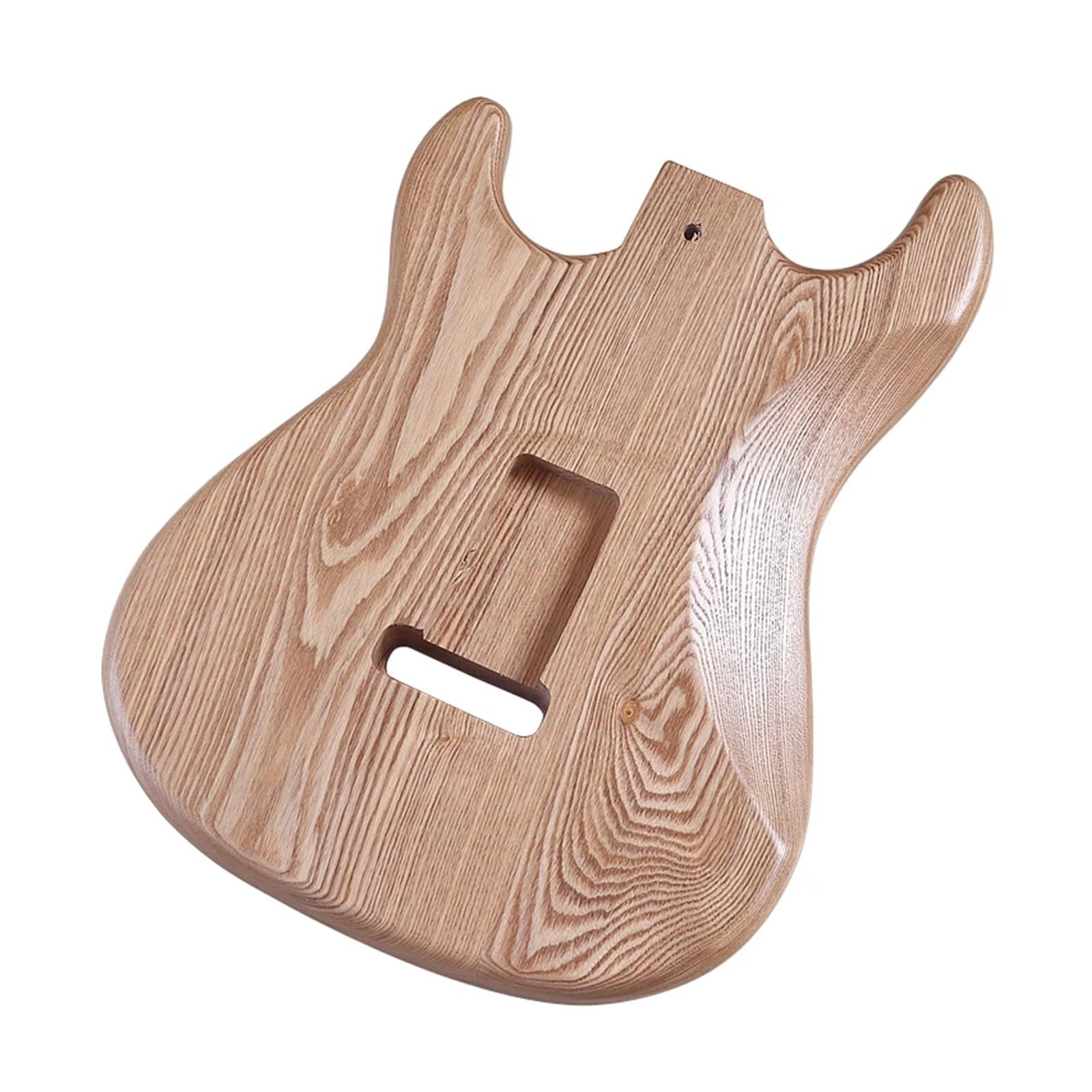 Cuerpo de guitarra eléctrica de madera de fresno, barril de guitarra Natural for guitarra eléctrica Diy