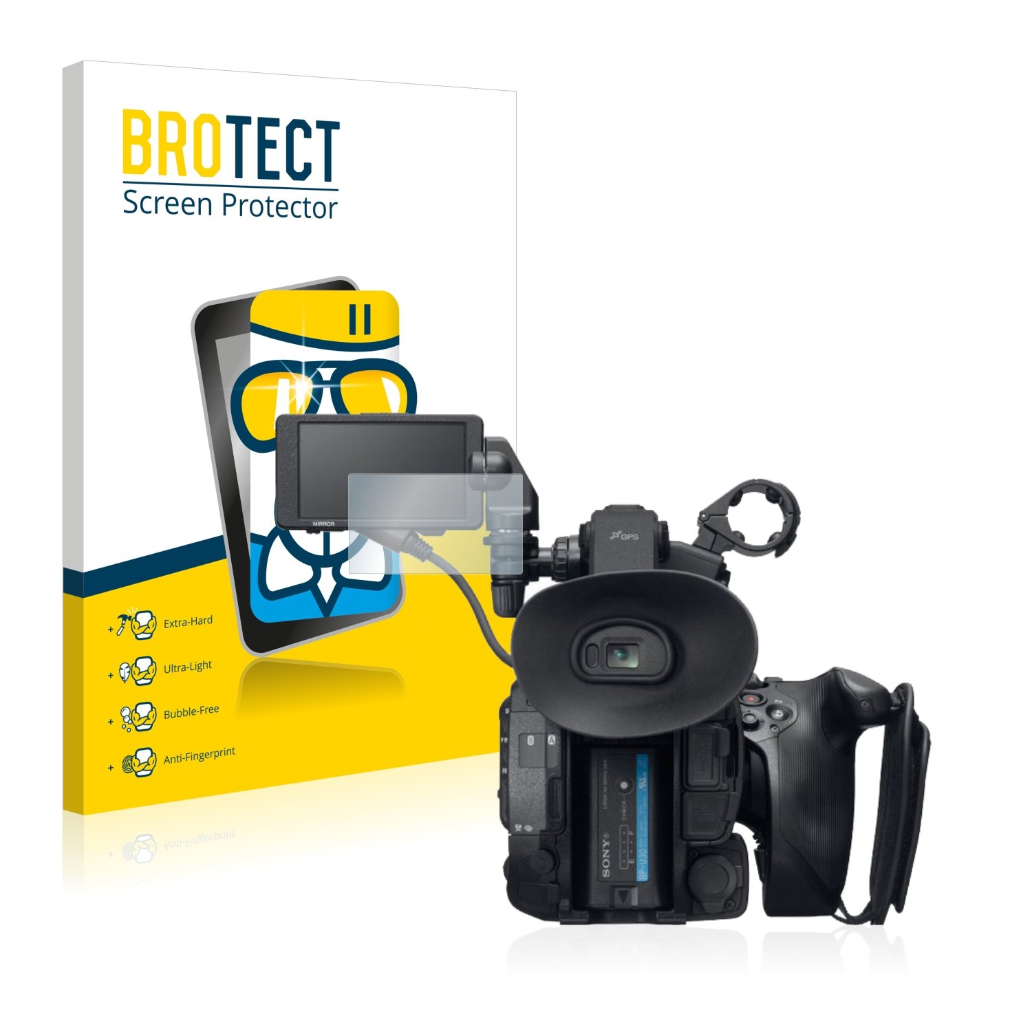 BROTECT Schutzglas Für Sony ZV-1 / ZV-1A – 3er Pack, 9H Kratzfest, Anti-Fingerprint – Made In Germany, Einfach Anzubringen