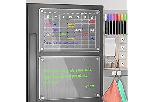 Magnetic Acrylic Calendar for Fridge: Keep Your Schedule Organized with Style
