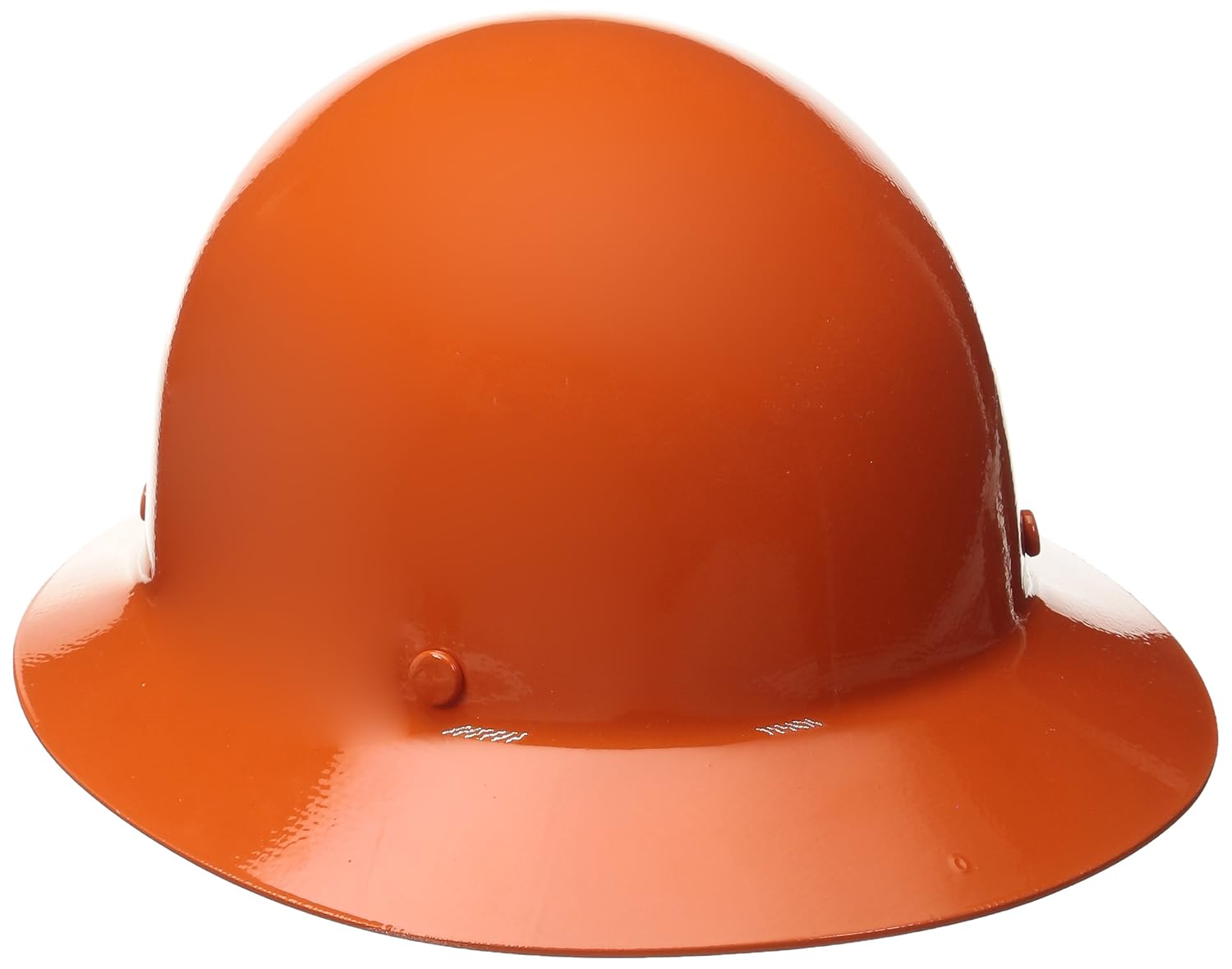 Buy 1 get 1 🔥 MSA 454673 Skullgard Full-Brim Hard Hat with Staz-on Pinlock Suspension | Non-slotted Cap, Made of Phenolic Resin, Radiant Heat Loads up to 350F - Standard Size in Orange