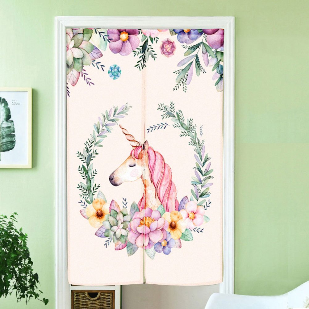 Rideau de partition pour masquer un dressing et stores de porte de chambre Silk Road
