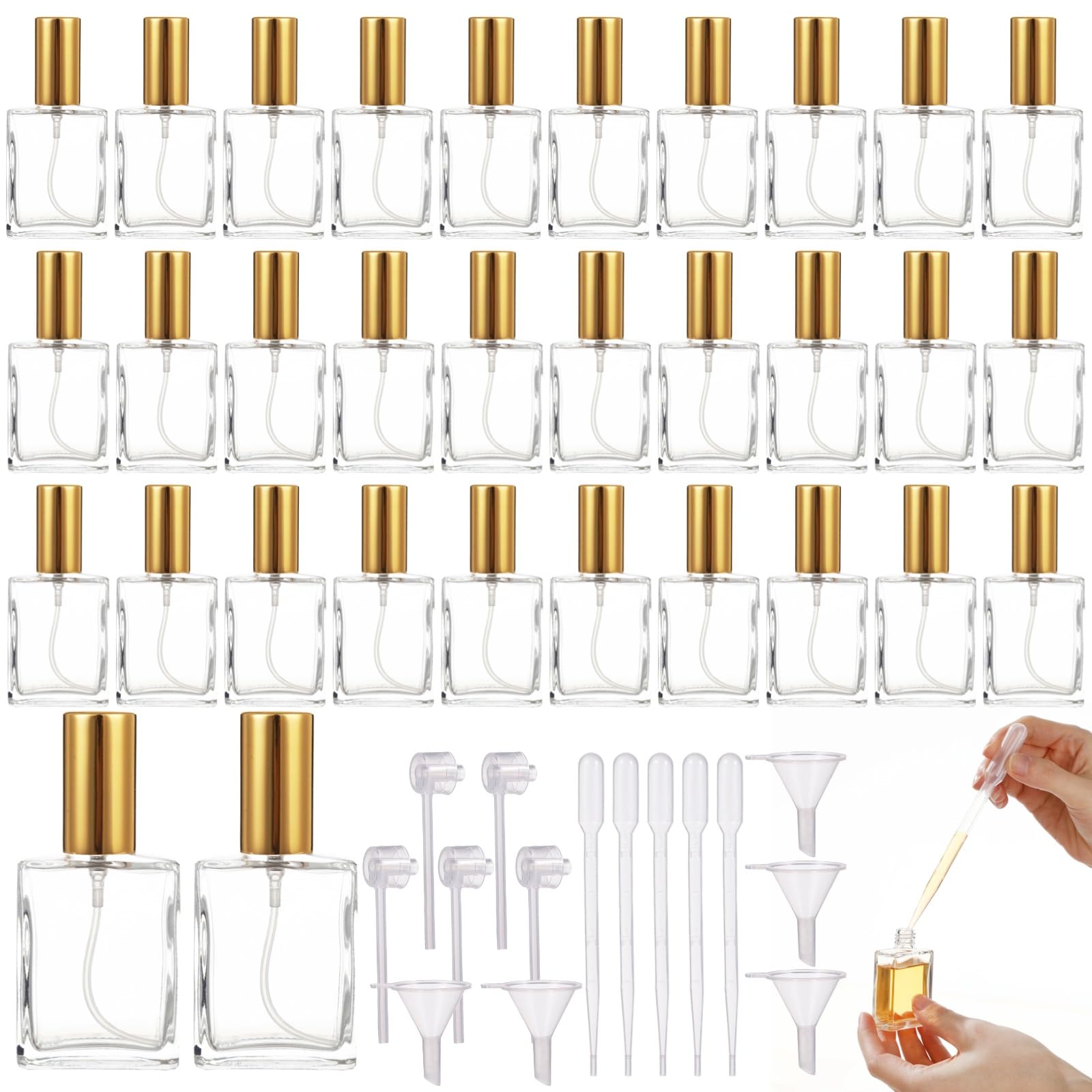 Atomiseur de parfum de voyage rechargeable en verre pour vos déplacements quotidiens