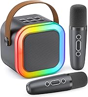 Vista 11 de Mini máquina de karaoke para niños y adultos, 2026, los mejores regalos de cumpleaños para niñas y niños de 3, 4, 5, 6, 7, 8 años, juguetes
