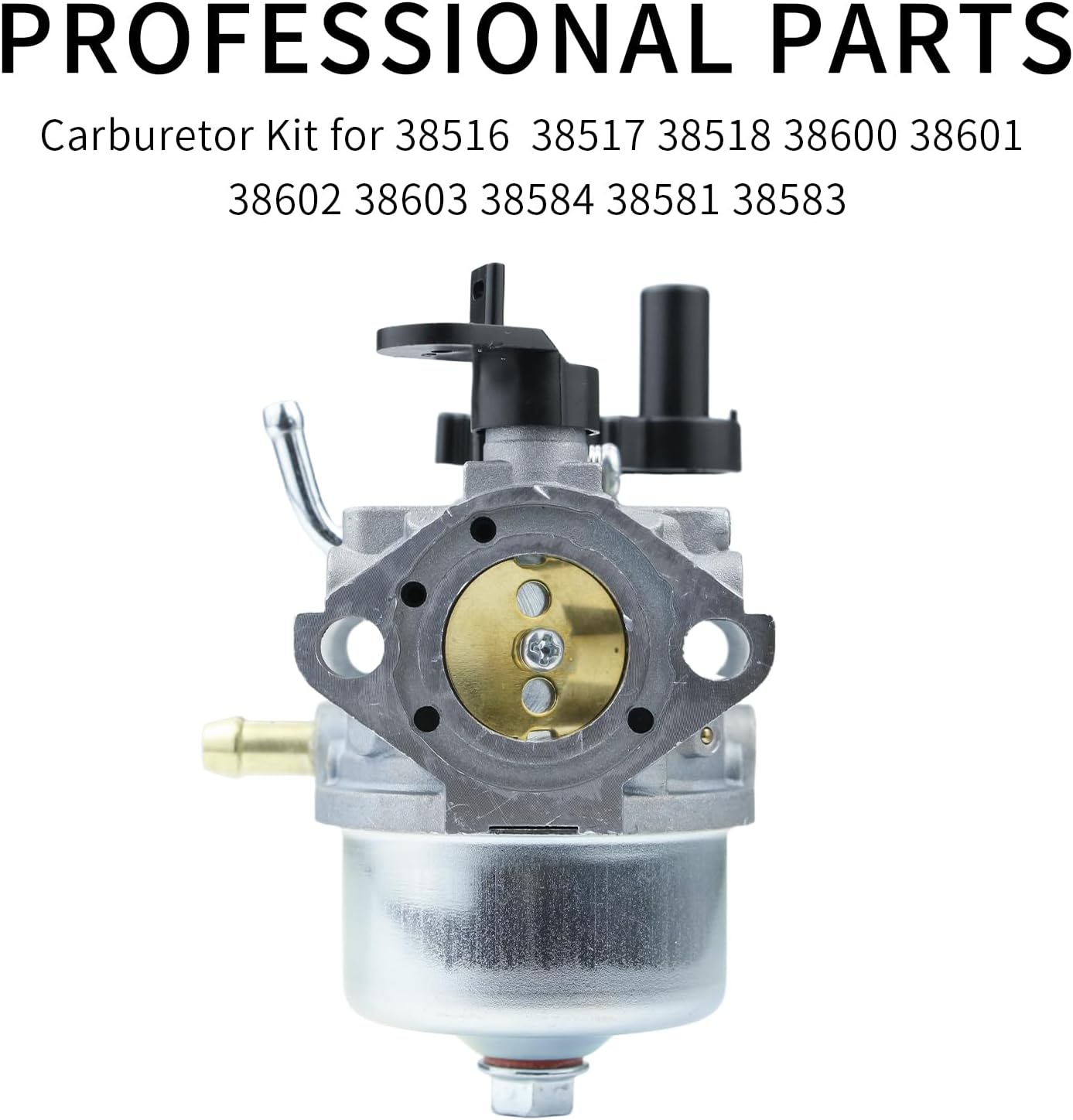 38515 Carburetor Replacement for Toro 38516 38517 38518 38600 38601 38602 38603 38584 38581 38583 38583 221QR 210R 221QE 221R 21" 141cc Snow Blower with Gaskests