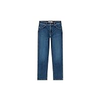 Wrangler Uomo Larston Jeans, Nero (Dandelion Summer)