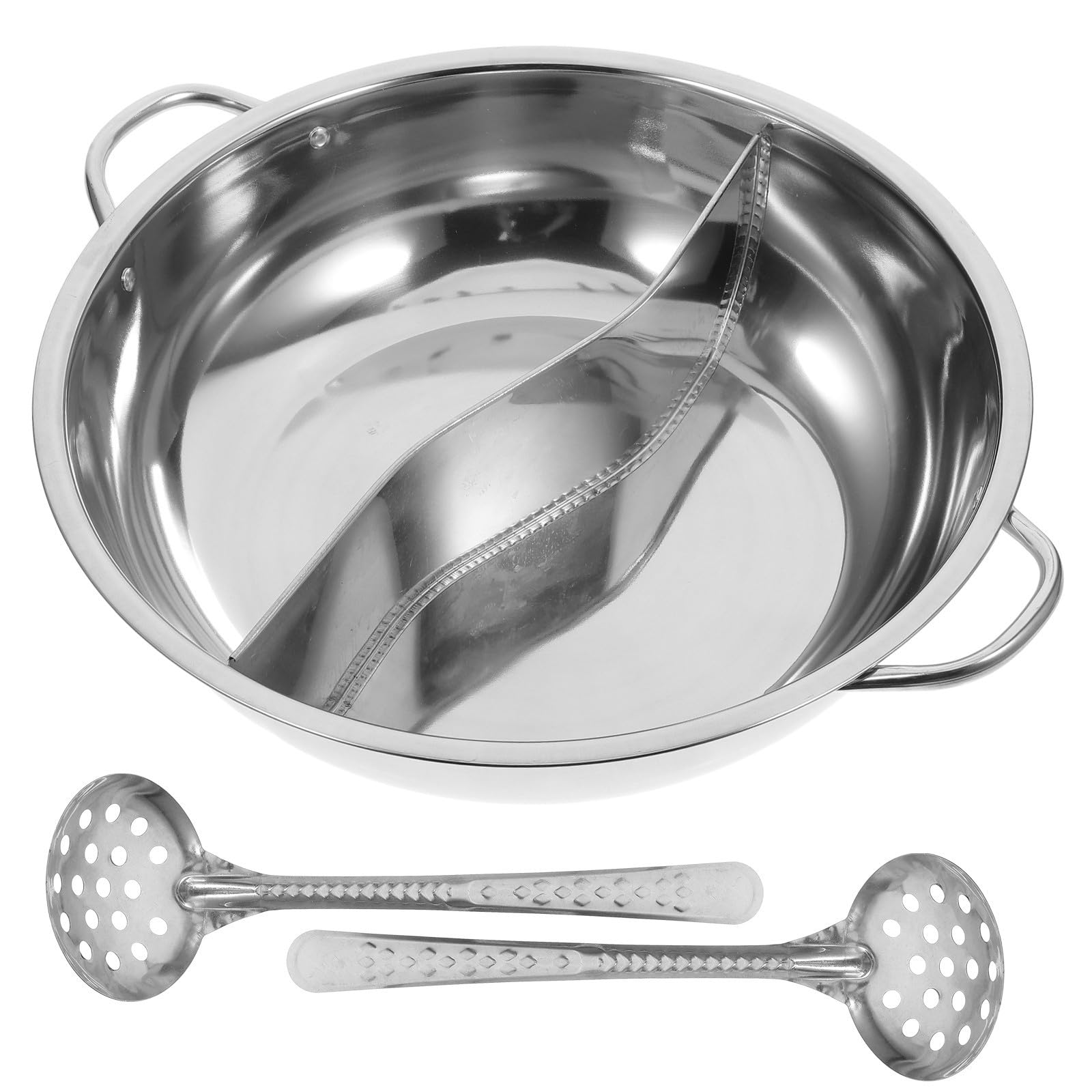 Pot à soupe anti-mélange à excellente rétention de chaleur pour double cuisson