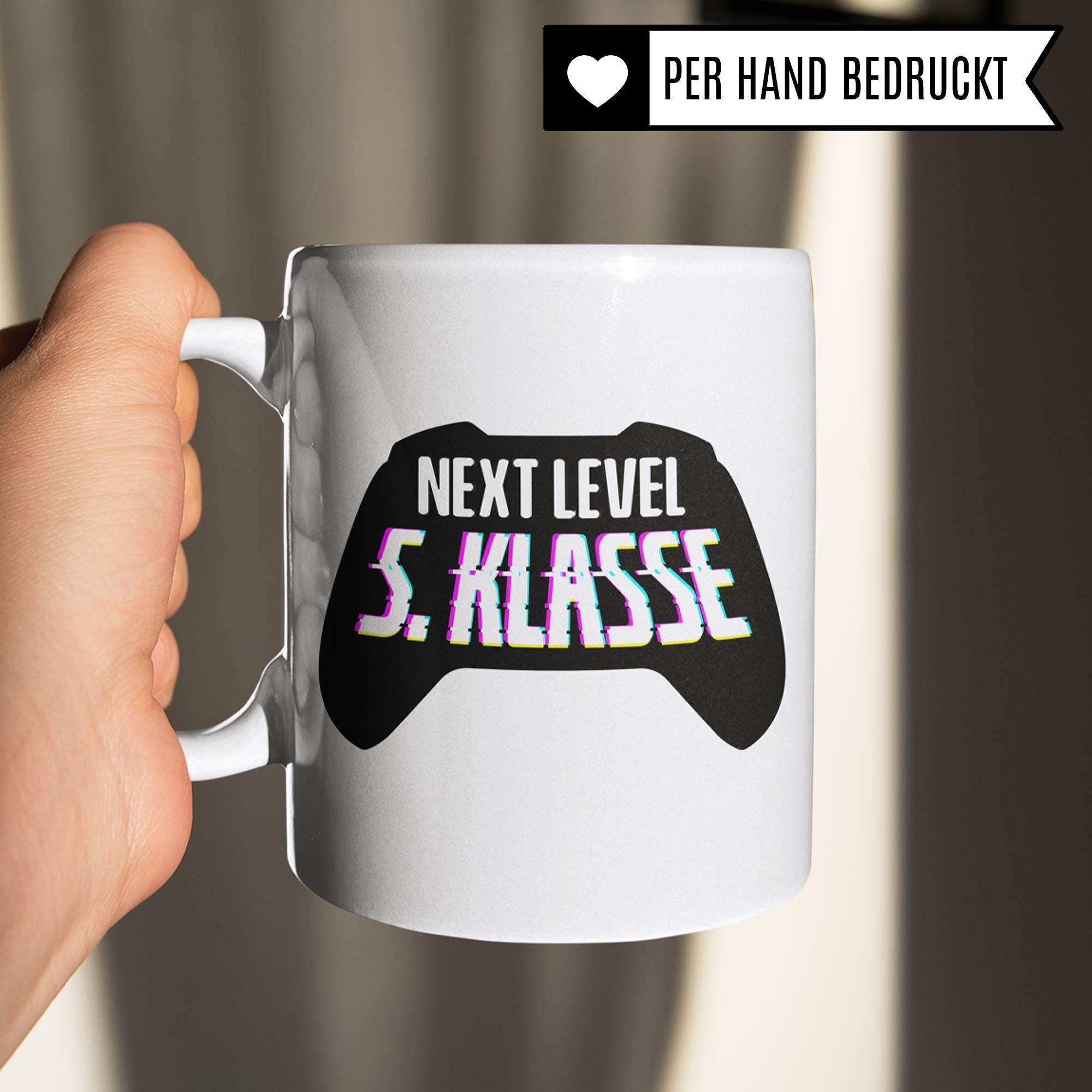 Pagma Druck Tasse „5. Klasse“ – Perfektes Geschenk Zum Schulwechsel