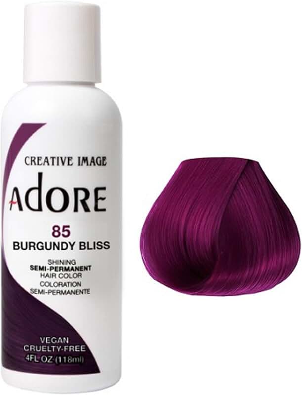wine hair dye