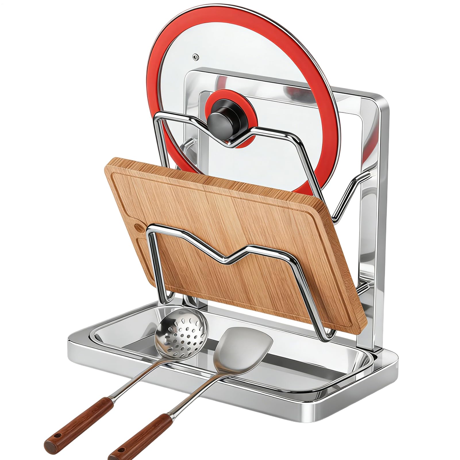 Support de couvercle de casserole indispensable pour organiser vos ustensiles