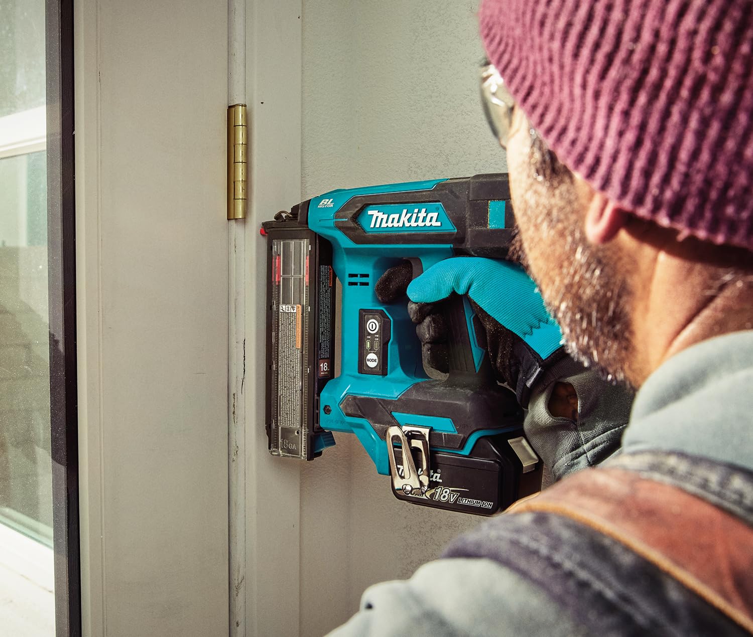 Makita DBN501Z gwoździarka akumulatorowa, 18 V (bez akumulatora, bez ładowarki)