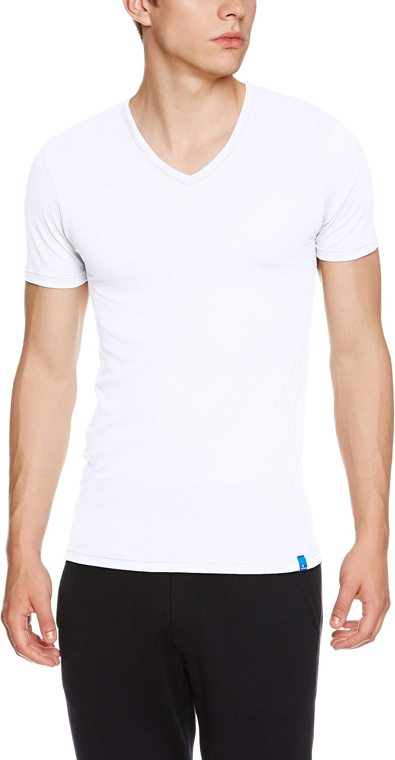 グンゼ インナーシャツ クールマジック 天竺 Vネック半袖 Mc1815 メンズ インナーシャツ 通販 Amazon