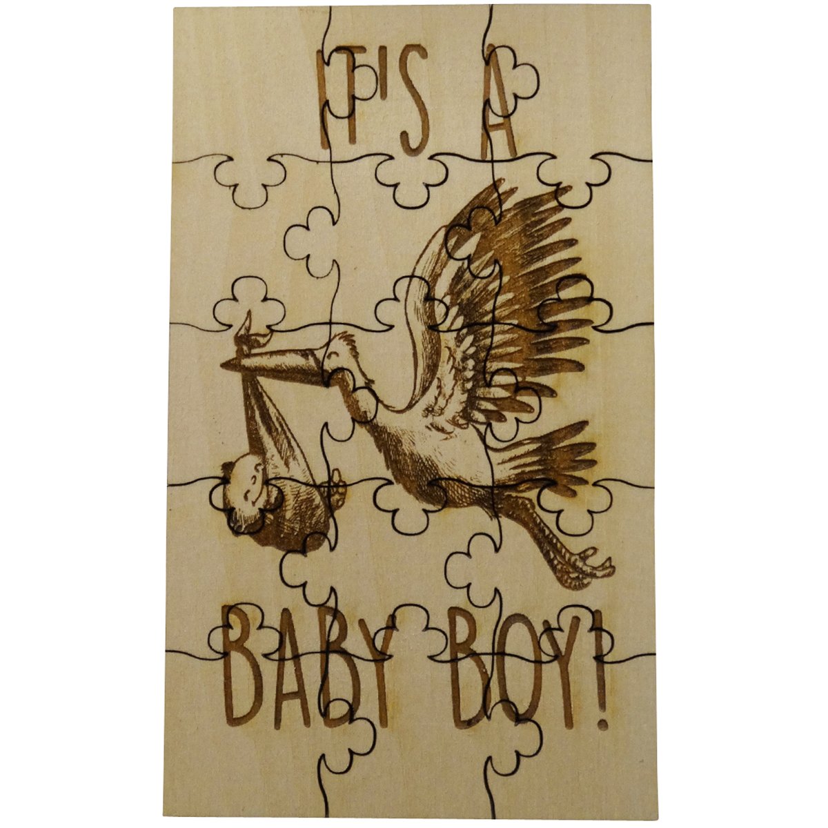 Pregnancy Reveal Puzzle – „There’s A Bun In The Oven“ Als Lustige Überraschung!