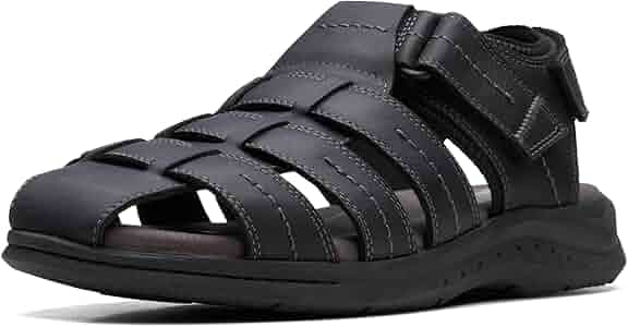 Amazon.com | Clarks Men's Walkford Fish Fisherman Sandal