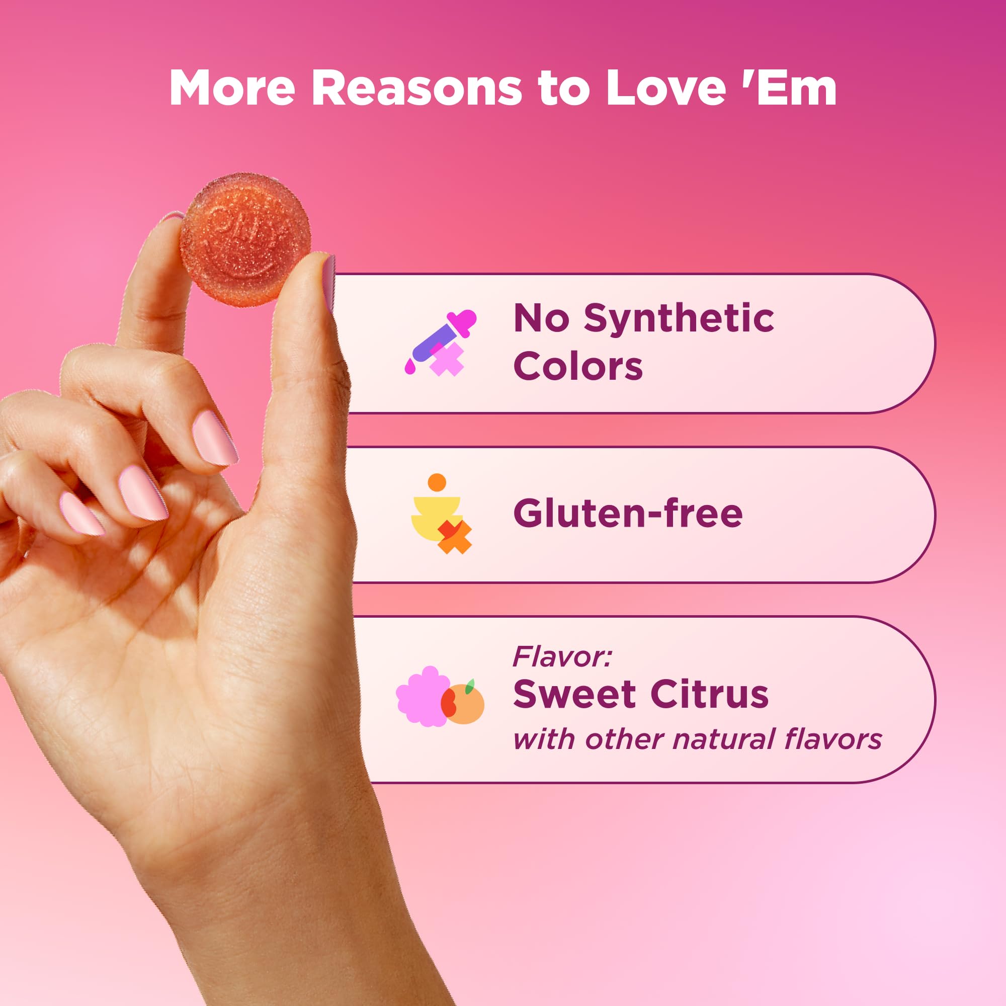 OLLY Prenatal Multivitamin Gummy, Daily Blend for Mommy & Baby - 60 Count — Amazon image 4
