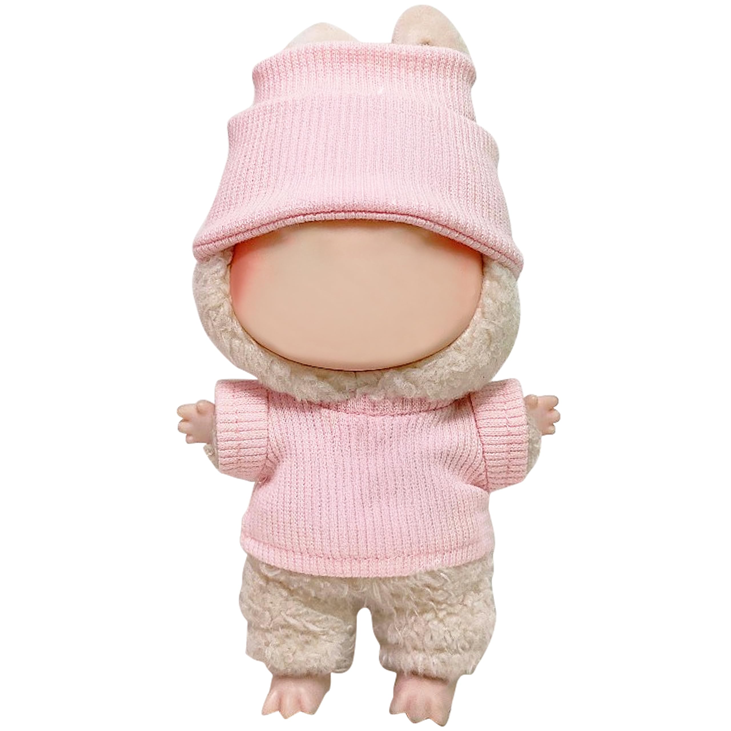 GerdfeiTawtab Clothes Fit for 17CM Doll, Fashion Doll Clothes Outfit Set Cute Theme Designer Toys Dress Accessories for Collector Fans Display (C Pink
