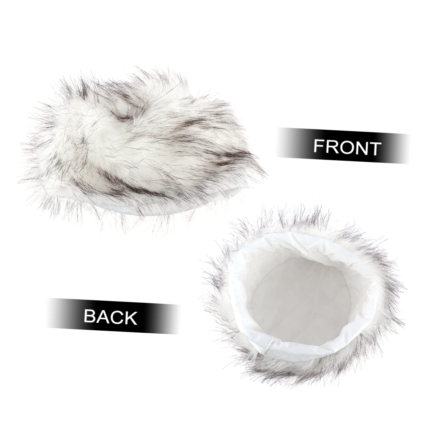 GALPADA 3pezzi Cappello Faux Fur per e Ragazze Accessorio Cappello Paraorecchie per e