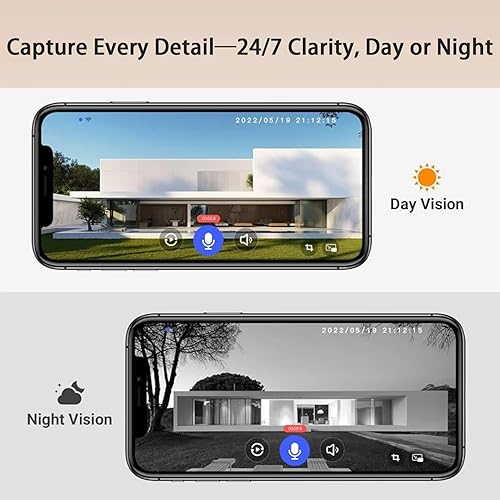 Miniatura 4 de Puerta segura la forma más inteligente de proteger tu hogar, cámara inalámbrica de video de 1080p, detección humana AI, vista en vivo, audio de 2