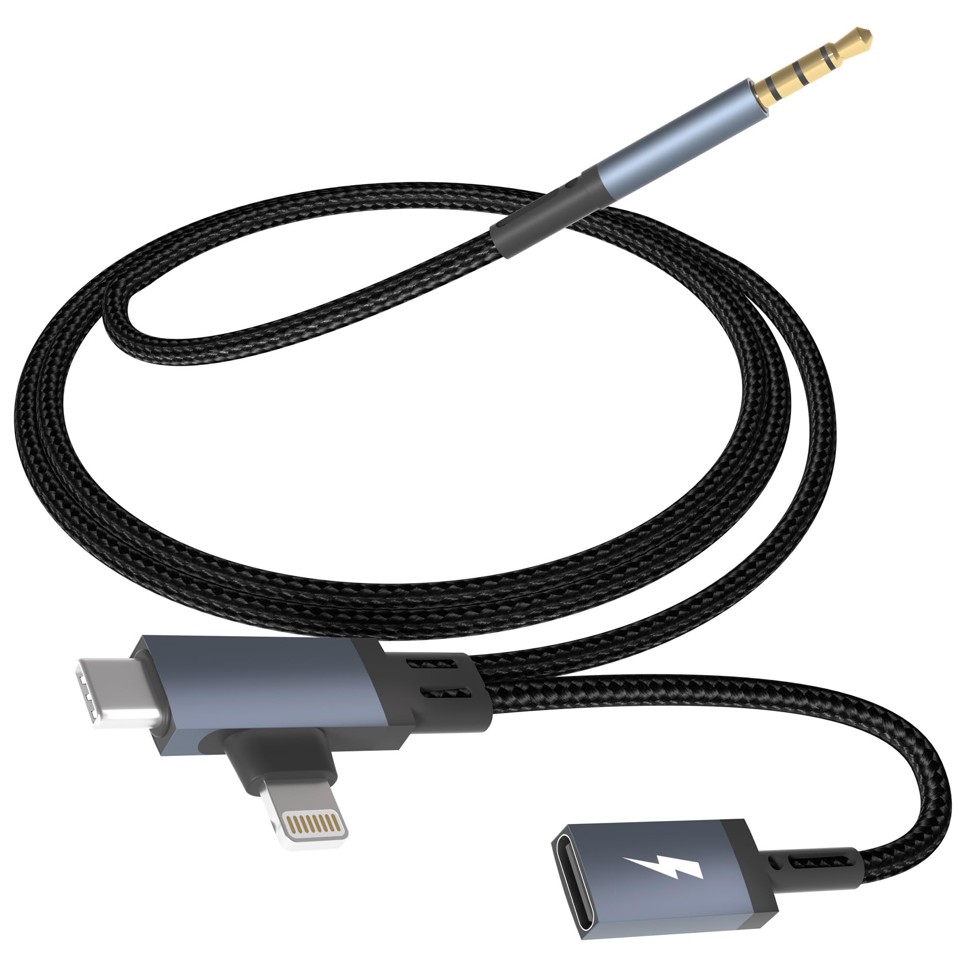 Amazon.com: Bawanfa Plus AUX Audio and USB C Charge Cable, 3.5mm