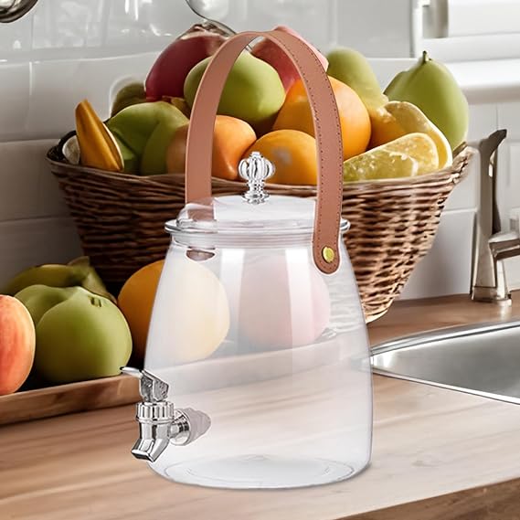3L/5L/9L Drinks Dispenser | Fridge Water Dispenser with Tap | Juice Jug for Hot & Cold Water | Iced Beveragedispensers for Juice, Iced Tea, Cocktail, Picnic, BBQ, Parties, Counter