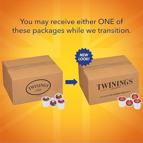 Vista 219 de Twinings - Té negro Irish Breakfast, cápsulas K-Cup para Keurig, 24 unidades (paquete de 1), sabor intenso, intenso y con cafeína, disfrútalo