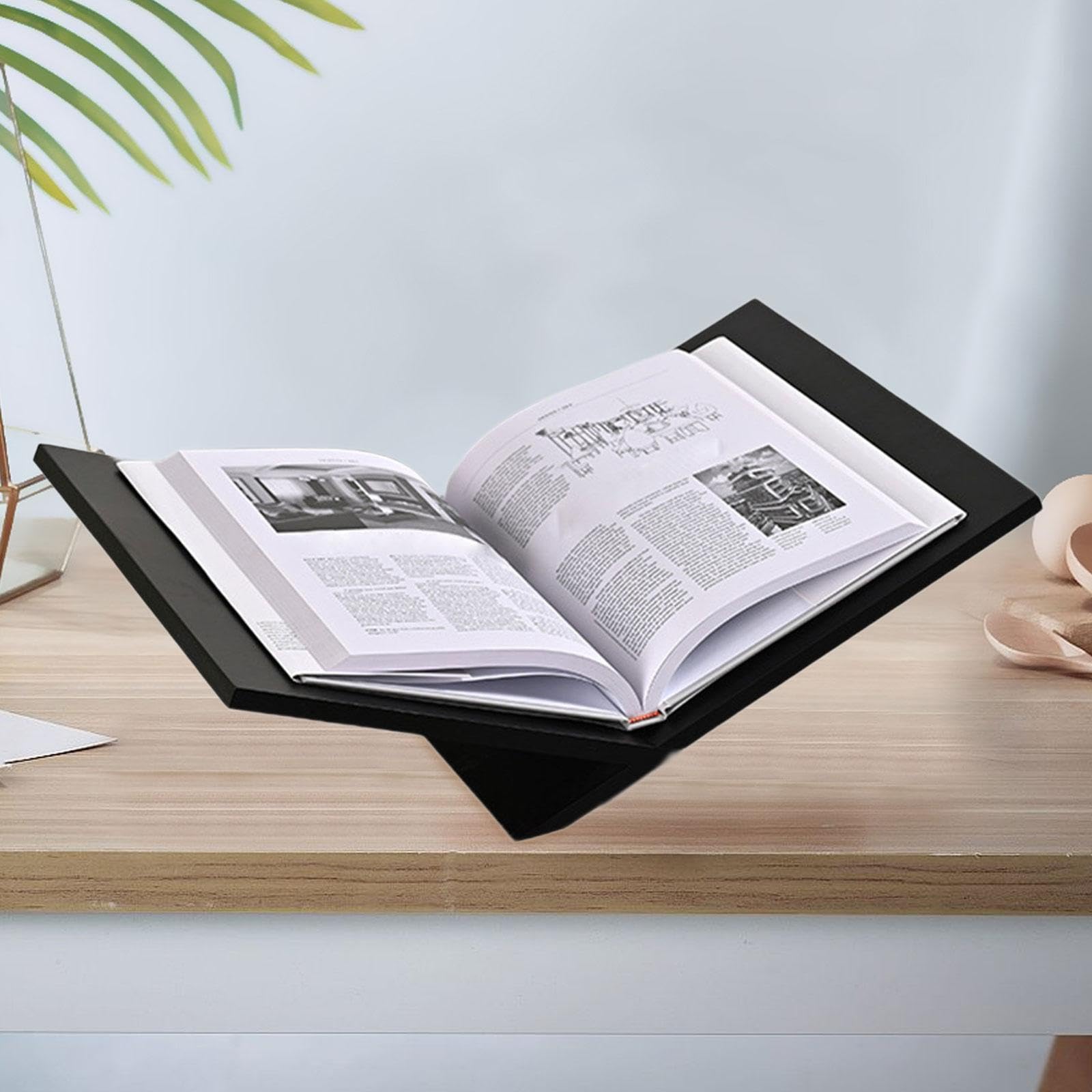 Buchständer zum Lesen von Kunstwerken, Präsentationsständer für Schreibtisch, Wohnzimmer, Büro