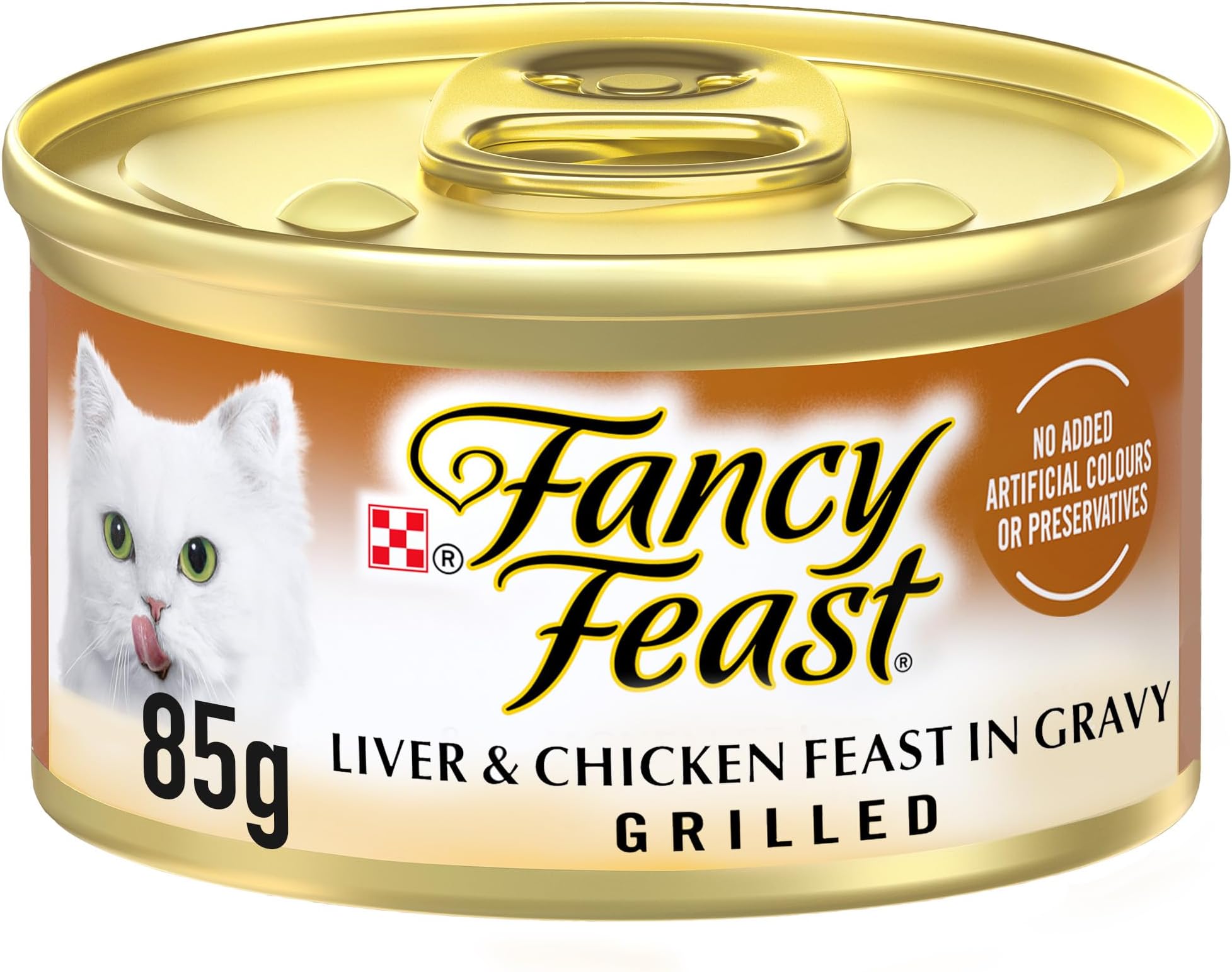 Purina Fancy Feast Grilled Liver & Chicken Feast Wet Cat Food 85g